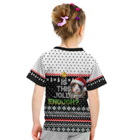 Christmas Is It Jolly Enough Guinea Pig Kid T Shirt Xmas Holiday Patterns - Wonder Print Shop