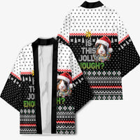 Christmas Is It Jolly Enough Guinea Pig Kimono Xmas Holiday Patterns - Wonder Print Shop