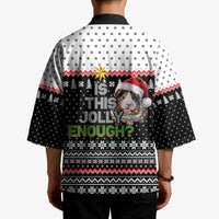 Christmas Is It Jolly Enough Guinea Pig Kimono Xmas Holiday Patterns - Wonder Print Shop