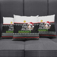 Christmas Is It Jolly Enough Guinea Pig Pillow Cover Xmas Holiday Patterns - Wonder Print Shop