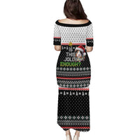 Christmas Is It Jolly Enough Guinea Pig Puletasi Xmas Holiday Patterns - Wonder Print Shop