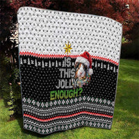Christmas Is It Jolly Enough Guinea Pig Quilt Xmas Holiday Patterns - Wonder Print Shop