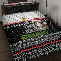 Christmas Is It Jolly Enough Guinea Pig Quilt Bed Set Xmas Holiday Patterns - Wonder Print Shop
