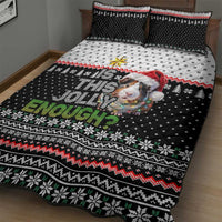 Christmas Is It Jolly Enough Guinea Pig Quilt Bed Set Xmas Holiday Patterns - Wonder Print Shop