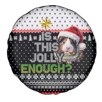 Christmas Is It Jolly Enough Guinea Pig Spare Tire Cover Xmas Holiday Patterns - Wonder Print Shop