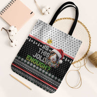 Christmas Is It Jolly Enough Guinea Pig Tote Bag Xmas Holiday Patterns - Wonder Print Shop