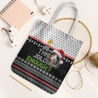 Christmas Is It Jolly Enough Guinea Pig Tote Bag Xmas Holiday Patterns - Wonder Print Shop