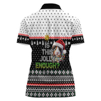 Christmas Is It Jolly Enough Guinea Pig Women Polo Shirt Xmas Holiday Patterns - Wonder Print Shop