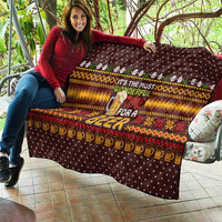 Christmas Its The Most Wonderful Time For A Beer Quilt Xmas Holiday Patterns - Wonder Print Shop