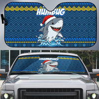 Christmas Jaw Humbug Auto Sun Shade Xmas Holiday Patterns - Wonder Print Shop