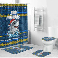 Christmas Jaw Humbug Bathroom Set Xmas Holiday Patterns - Wonder Print Shop