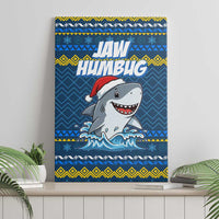 Christmas Jaw Humbug Canvas Wall Art Xmas Holiday Patterns - Wonder Print Shop