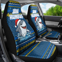 Christmas Jaw Humbug Car Seat Cover Xmas Holiday Patterns - Wonder Print Shop