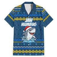 Christmas Jaw Humbug Family Matching Mermaid Dress and Hawaiian Shirt Xmas Holiday Patterns - Wonder Print Shop