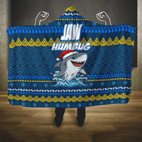 Christmas Jaw Humbug Hooded Blanket Xmas Holiday Patterns - Wonder Print Shop