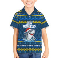 Christmas Jaw Humbug Kid Hawaiian Shirt Xmas Holiday Patterns - Wonder Print Shop