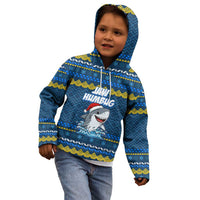 Christmas Jaw Humbug Kid Hoodie Xmas Holiday Patterns - Wonder Print Shop
