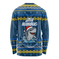 Christmas Jaw Humbug Long Sleeve Shirt Xmas Holiday Patterns - Wonder Print Shop