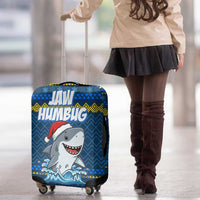 Christmas Jaw Humbug Luggage Cover Xmas Holiday Patterns - Wonder Print Shop