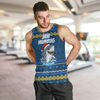 Christmas Jaw Humbug Men Tank Top Xmas Holiday Patterns - Wonder Print Shop
