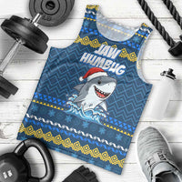 Christmas Jaw Humbug Men Tank Top Xmas Holiday Patterns - Wonder Print Shop