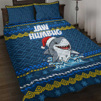 Christmas Jaw Humbug Quilt Bed Set Xmas Holiday Patterns - Wonder Print Shop