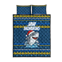 Christmas Jaw Humbug Quilt Bed Set Xmas Holiday Patterns - Wonder Print Shop