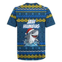 Christmas Jaw Humbug Rugby Jersey Xmas Holiday Patterns - Wonder Print Shop