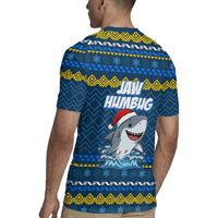 Christmas Jaw Humbug Rugby Jersey Xmas Holiday Patterns - Wonder Print Shop