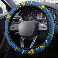 Christmas Jaw Humbug Steering Wheel Cover Xmas Holiday Patterns - Wonder Print Shop