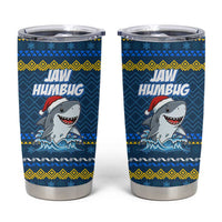 Christmas Jaw Humbug Tumbler Cup Xmas Holiday Patterns - Wonder Print Shop
