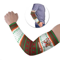 Christmas Jesus Birthday Boy Arm Sleeves Xmas Holiday Patterns - Wonder Print Shop