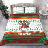 Christmas Jesus Birthday Boy Bedding Set Xmas Holiday Patterns - Wonder Print Shop