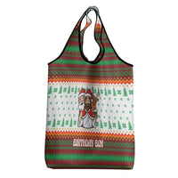 Christmas Jesus Birthday Boy Grocery Bag Xmas Holiday Patterns - Wonder Print Shop