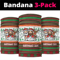 Christmas Jesus Birthday Boy Neck Gaiter Xmas Holiday Patterns - Wonder Print Shop
