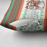 Christmas Jesus Birthday Boy Pillow Cover Xmas Holiday Patterns - Wonder Print Shop