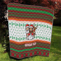 Christmas Jesus Birthday Boy Quilt Xmas Holiday Patterns - Wonder Print Shop