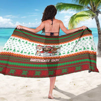 Christmas Jesus Birthday Boy Sarong Xmas Holiday Patterns - Wonder Print Shop
