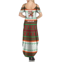 Christmas Jesus Birthday Boy Summer Maxi Dress Xmas Holiday Patterns - Wonder Print Shop