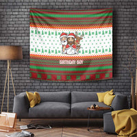 Christmas Jesus Birthday Boy Tapestry Xmas Holiday Patterns - Wonder Print Shop