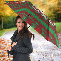Christmas Jesus Birthday Boy Umbrella Xmas Holiday Patterns - Wonder Print Shop