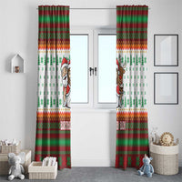 Christmas Jesus Birthday Boy Window Curtain Xmas Holiday Patterns - Wonder Print Shop
