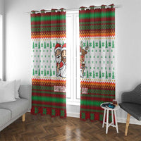 Christmas Jesus Birthday Boy Window Curtain Xmas Holiday Patterns - Wonder Print Shop