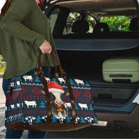Lovely Cow Christmas Travel Bag Xmas Holiday Patterns - Wonder Print Shop