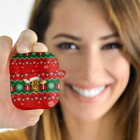 Lovely Giraffe Christmas AirPods Case Xmas Holiday Patterns - Wonder Print Shop