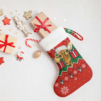 Lovely Giraffe Christmas Stocking Xmas Holiday Patterns - Wonder Print Shop