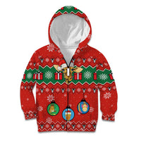 Lovely Giraffe Christmas Kid Hoodie Xmas Holiday Patterns - Wonder Print Shop