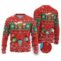 Lovely Giraffe Christmas Ugly Christmas Sweater Xmas Holiday Patterns - Wonder Print Shop