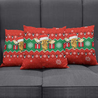 Lovely Giraffe Christmas Pillow Cover Xmas Holiday Patterns - Wonder Print Shop