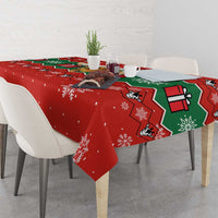 Lovely Giraffe Christmas Tablecloth Xmas Holiday Patterns - Wonder Print Shop